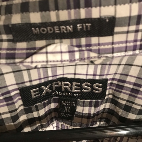 MENS XL CASUAL DRESS SHIRT - slim fit - Picture 2 of 3